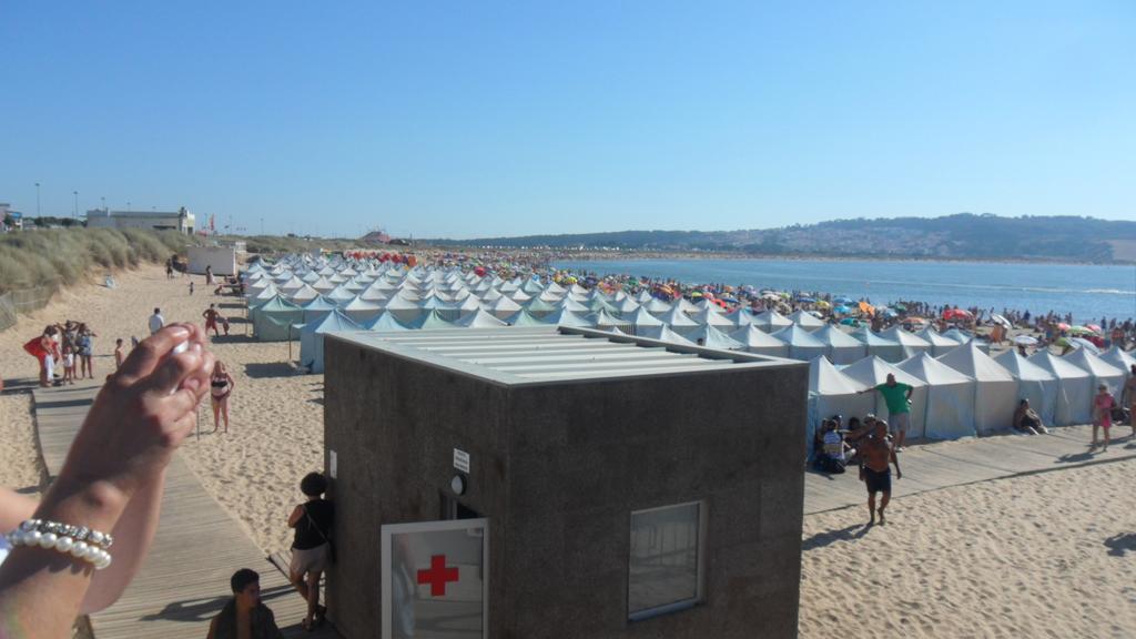 Alojamentos Campo & Mar-T2 Com Piscina São Martinho do Porto Dış mekan fotoğraf